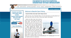 Desktop Screenshot of beaufortsportfishing.com